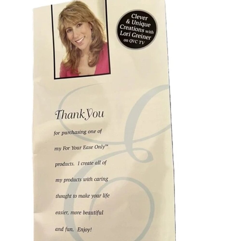 FOR YOUR EASE ONLY by Lori Greiner - 6 Pc Travel Tote / Organizer Set - NWOT - Picture 16 of 16